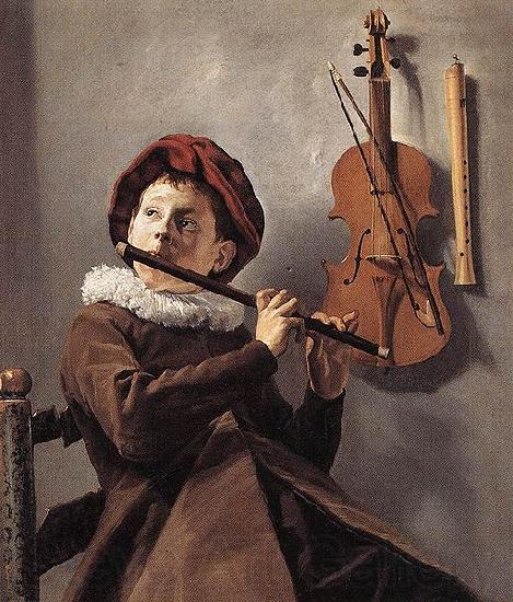Judith leyster Young Flute Player Germany oil painting art